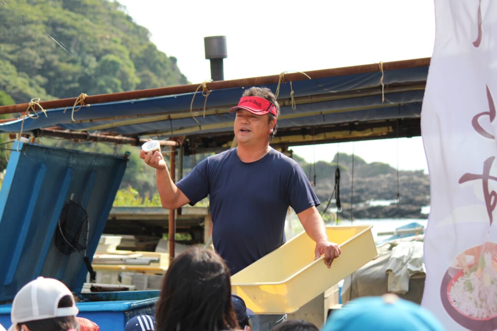 「かねしち丸水産」 山田 芳樹さん